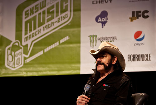 SXSW 2010 Music Lemmy Interview